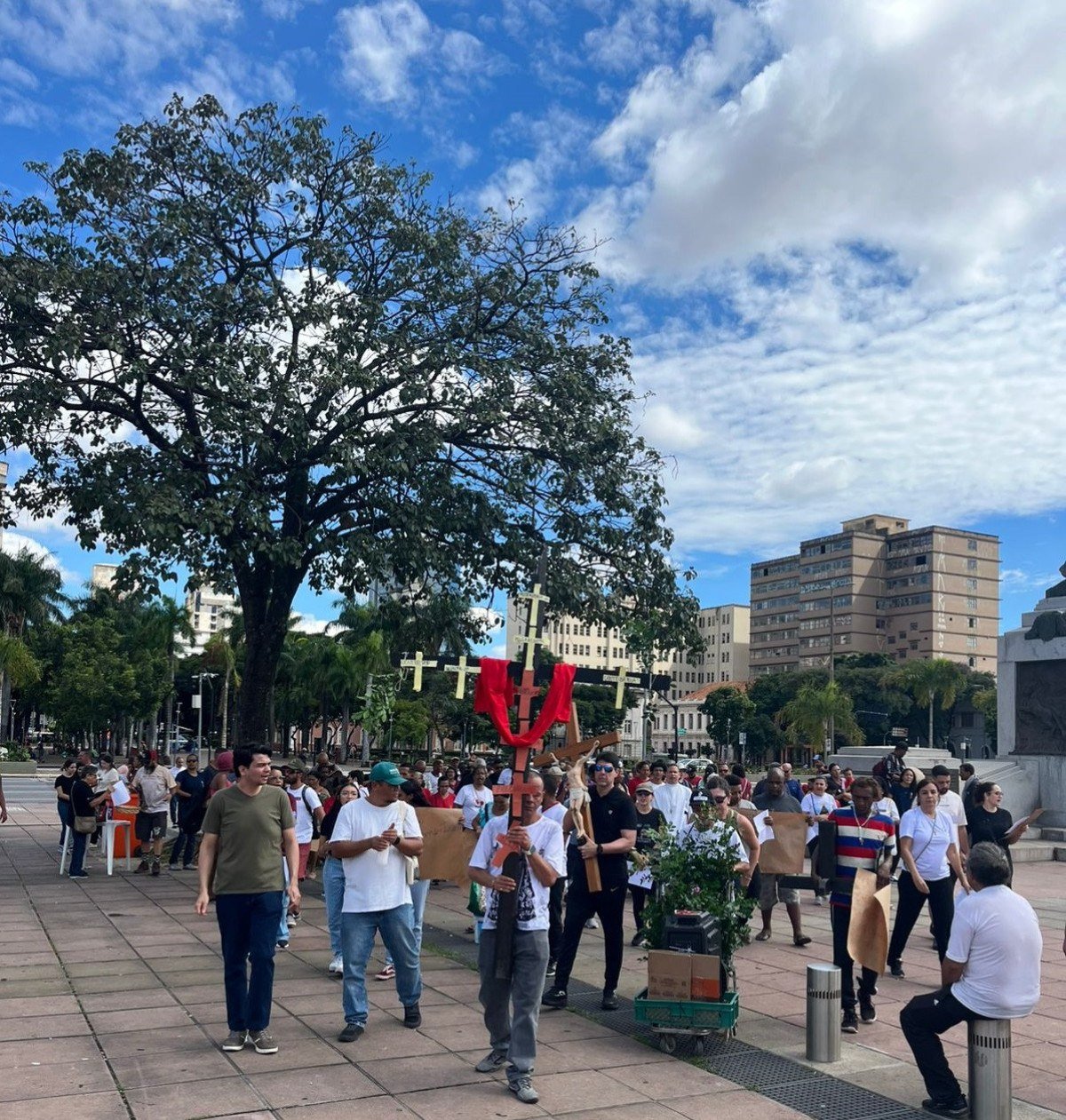 Caminhada de fé, inclusão e esperança, mesmo com tantas dificuldades ao longo do ano-Arquidiocese De BH/Divulgação