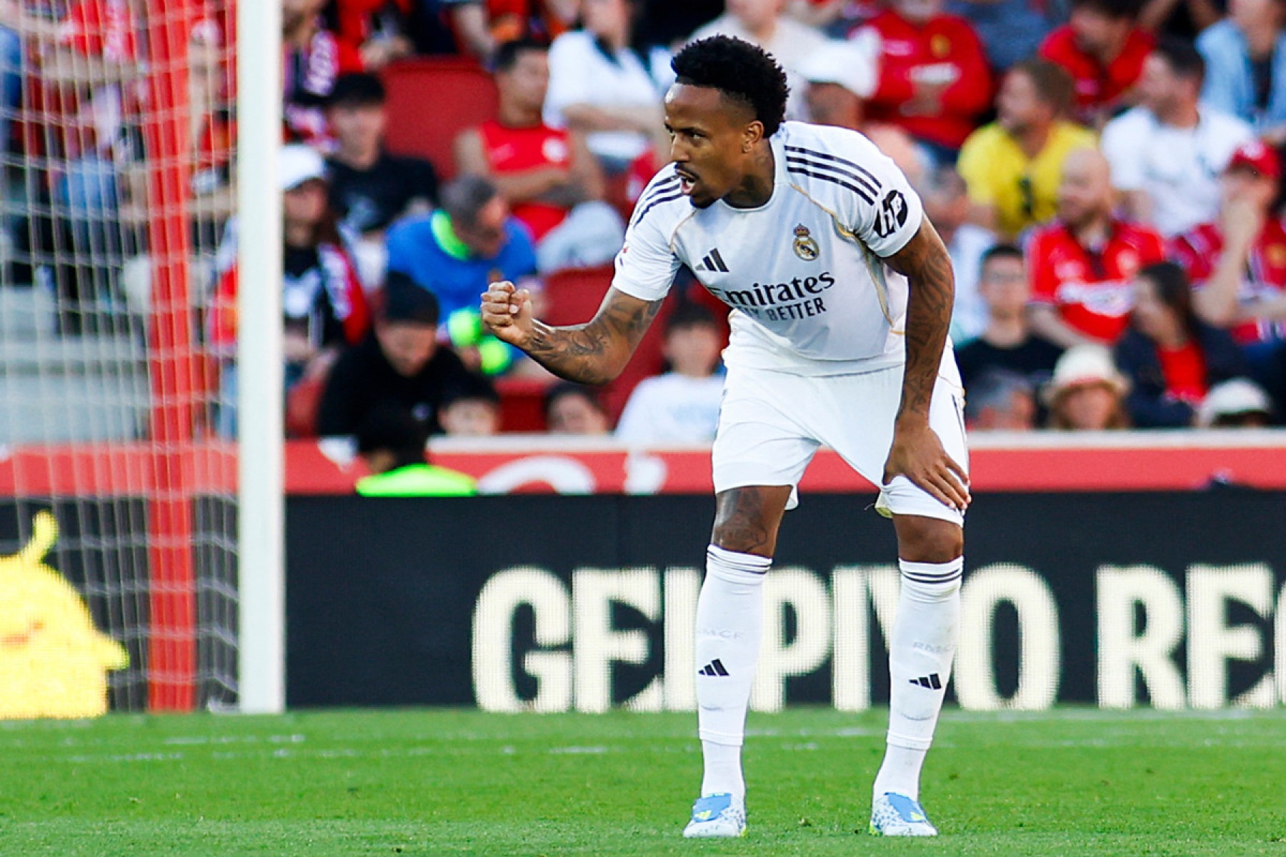 Militão retorna de lesão com gol, mas Real Madrid perde para Mallorca no Espanhol - (crédito: No Ataque Internacional)