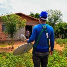 Nova parabólica digital: começa distribuição gratuita da antena em MG - EAF/Divulgação