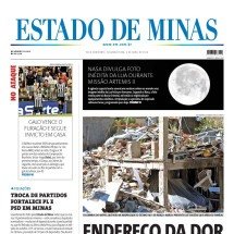 Capa impressa do Estado de Minas de 6/4/2026 -  jwilsoncarvalho.mg