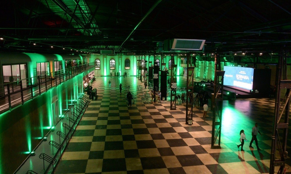 Vis&atilde;o geral do interior da Serraria Souza Pinto: espa&ccedil;o foi reaberto ap&oacute;s permanecer fechado por cerca de 1 ano e meio