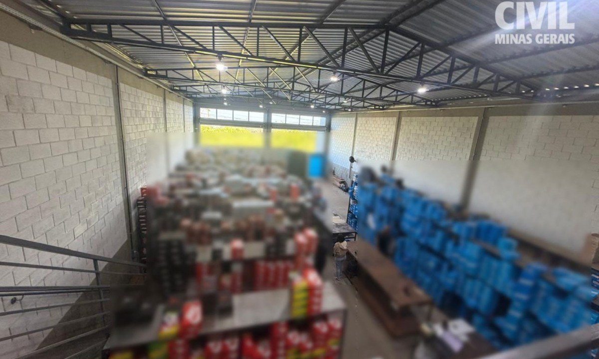 Operação Replicário apreendeu 15 mil pares de calçados falsificados em Nova Serrana e em Ouro Branco-Divulgação/PCMG