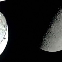 As mensagens da Artemis II antes e depois de perder contato com a Terra -  AFP