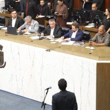 Damião se irrita e chama militante e vereador de 'desocupados' - Marcos Vieira/EM/D.A. Press