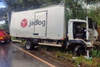 De acordo com o Corpo de Bombeiros, a ocorrência foi registrada por volta das 13h50 -  (crédito: CBMMG)