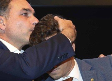 ‘Flávio é o líder’, diz coordenador da campanha, em meio às brigas na direita -  (crédito: Foto: Beto Barata/ PL)