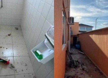 Escola de neurodivergentes é invadida e vandalizada nesta segunda-feira (6/4) -  (crédito: Prefeitura de Guapé/Divulgação)