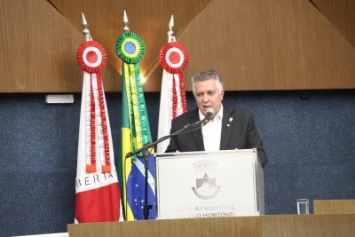 Álvaro Damião, prefeito de Belo Horizonte -  (crédito: Marcos Vieira/EM/D.A. Press)