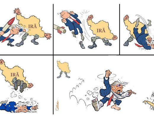 Trump ira -  (crédito: Quinho)