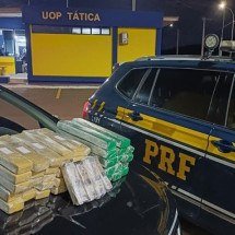 MG: jovem é preso com 44,7 kg de maconha ao tentar despistar PRF em rodovia - PRF