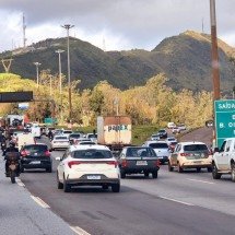 Volta do feriado: rodovias registram lentidão neste domingo (7) - Jair Amaral/EM
