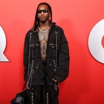 Rapper Offset, ex-marido de Cardi B, é baleado nos EUA - Michael Tran / AFP