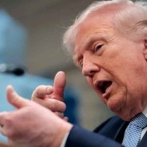 Notícias distópicas da guerra entre Trump e os aiatolás do Irã  - KENT NISHIMURA/AFP