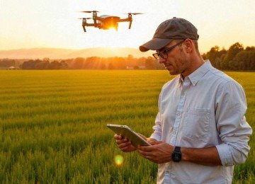 Uso de inteligência artificial no agronegócio amplia eficiência operacional e melhora a tomada de decisões no campo -  (crédito: Freepik)