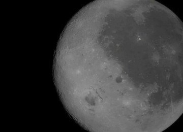Artemis II divulga fotos inéditas do lado oculto da Lua e cratera gigante -  (crédito: Tupi)