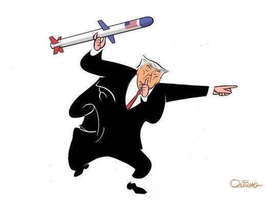 Charge Epstein Trump -  (crédito: Quinho)