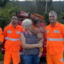 MG: idosa e neto, que sumiram ao sair para pegar limões, são achados - Corpo de Bombeiros/Divulgação