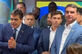 Domingos Sávio discursa ao lançar pré-candidatura ao Senado -  (crédito: Instagram/Reprodução)