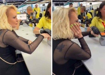 Ana Maria Braga renovando CNH -  (crédito: Redes sociais)