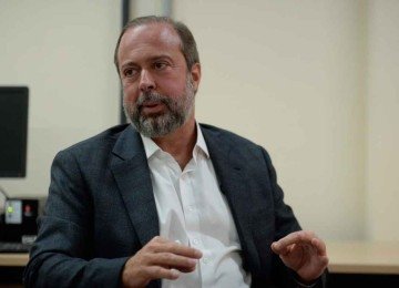 Alexandre Silveira manteve-se filiado ao PSD, partido que mudou de lado e está contra o governo do qual participa -  (crédito: TÚLIO SANTOS/EM/D.A.PRESS)