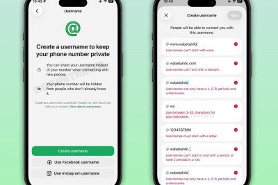 Novidade no WhatsApp permitir&aacute; a cria&ccedil;&atilde;o de nomes de usu&aacute;rio para proteger a privacidade do n&uacute;mero de telefone, conforme detalhado na mat&eacute;ria. -  (crédito: Divulga&ccedil;&atilde;o)
