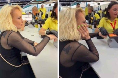 Ana Maria Braga renovando CNH -  (crédito: Redes sociais)