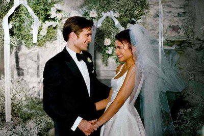 Às vésperas do casamento, o amor de Charlie (Robert Pattinson) e Emma (Zendaya) é colocado à prova em 'O drama' -  (crédito: Diamond Filmes/divulgaçaõ)