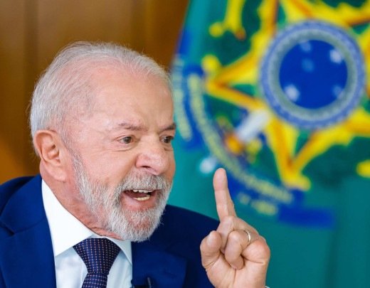 08.04.2026 – Presidente da República, Luiz Inácio Lula da Silva, durante entrevista ao ICL, no Palácio do Planalto. Brasília - DF.    