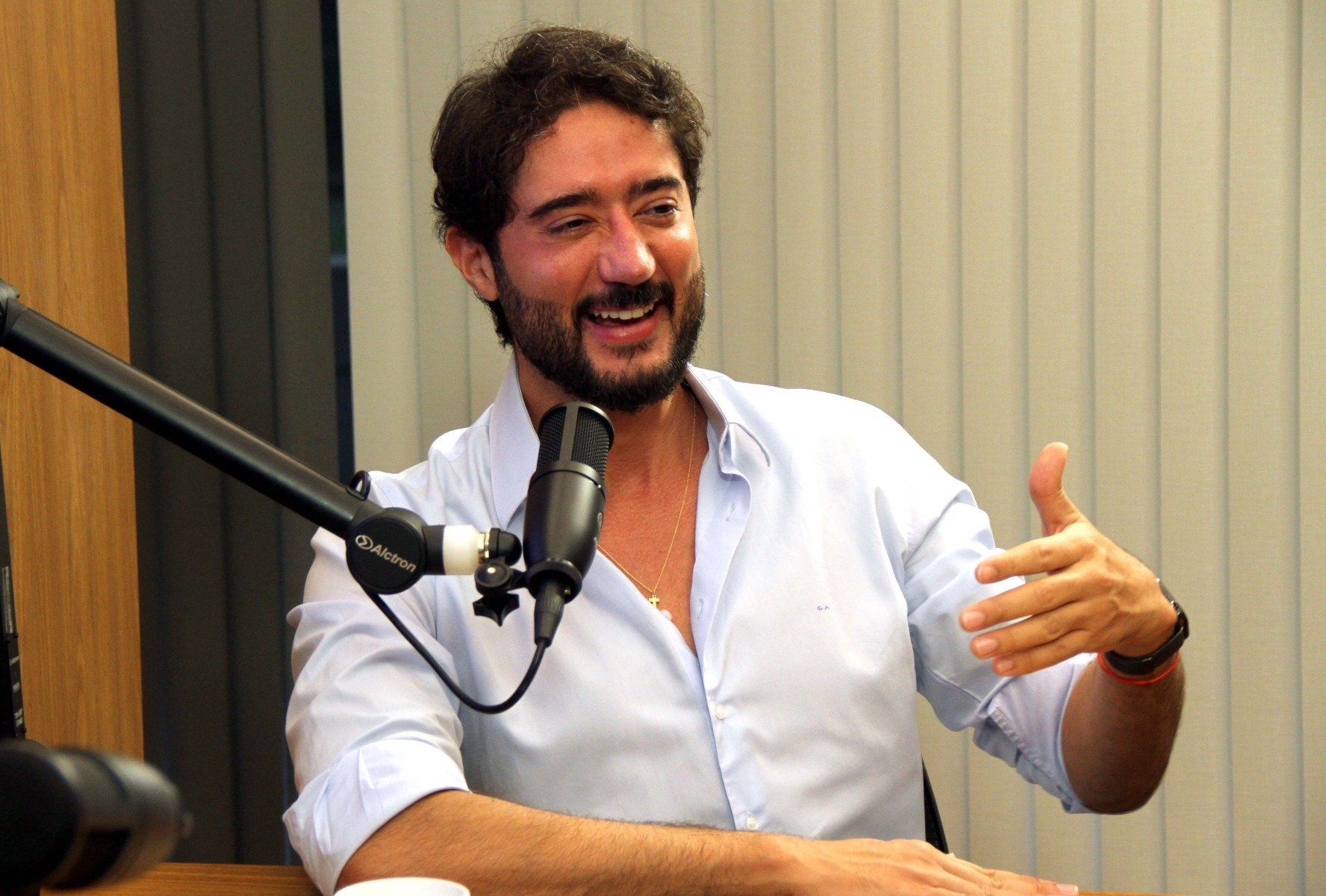 Gabriel Azevedo durante entrevista exclusiva ao Estado de Minas
