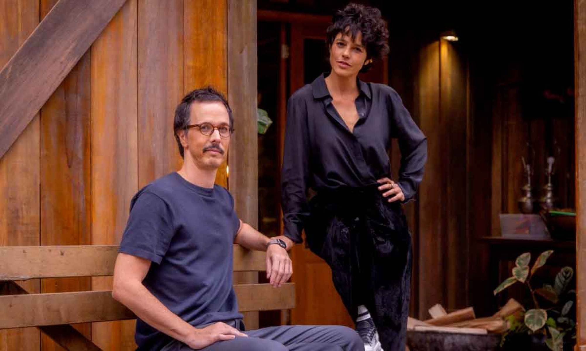 Lucas Paraizo e Luisa Lima, autor e diretora de Os outros