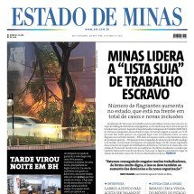 Confira a capa do Estado de Minas do dia 09/04/2026 - Capa do Estado de Minas 