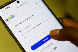 Aplicativo do governo federal dá acesso a vários serviços de órgão da administração pública -  (crédito: Marcello Casal Jr./ Agência Brasil)