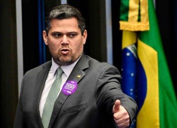 Alcolumbre encaminhou o nome de Messias &agrave; CCJ, em movimento interpretado como gesto pol&iacute;tico a Lula -  (crédito: EVARISTO S&Aacute;/AFP)