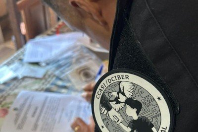 Operação contra armzenamento de material relacionada ao abuxo sexual infantil foi realizada em Coração de Jesus, no Norte de Minas -  (crédito: PF/divulgaçao)