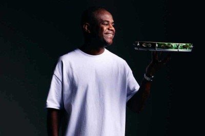 Pretinho da Serrinha traz seu 'Batuke' pela segunda vez a BH e prevê uma roda de samba com três horas de duração, domingo, no Distrital de Santa Tereza -  (crédito: Fernando Young/Divulgação)