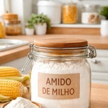 Por que a maisena é tão usada na culinária? -  Imagem gerada por I.A