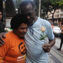 Gari assassinado: viúva protesta por justiça e data de julgamento - Alexandre Guzanshe/EM/D.A Press