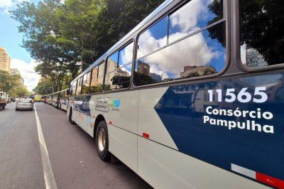 Prefeitura apresenta nova frota de ônibus nessa sexta-feira (10/4) -  (crédito: Jair Amaral/EM)