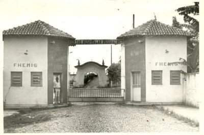 Fachada do Centro Hospitalar Psiquiátrico de Barbacena -  (crédito: Arquivo EM)
