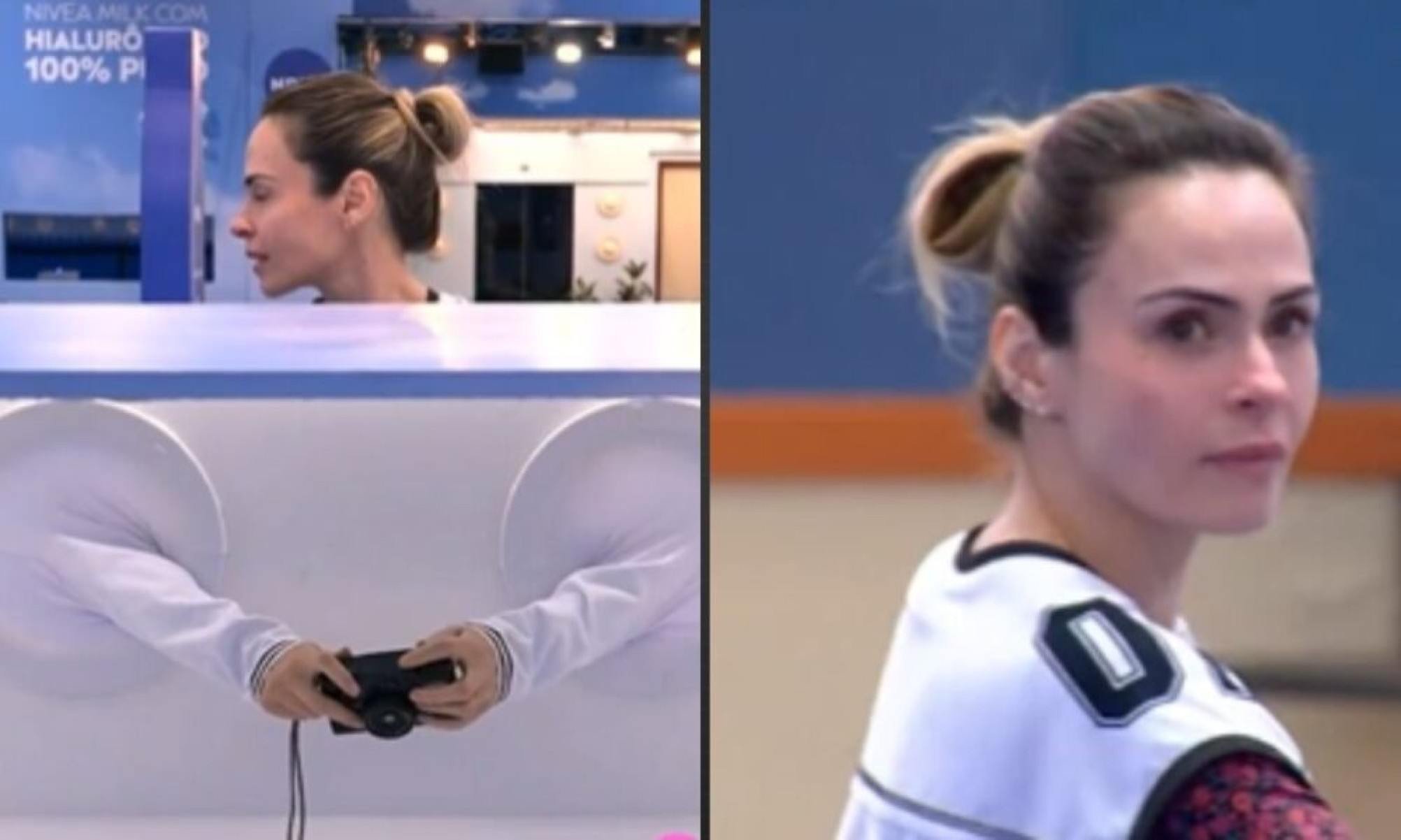 Prova do Anjo do BBB 26 emociona: Ana Paula Renault chora ao reconhecer objeto da mãe -  (crédito: Tupi)