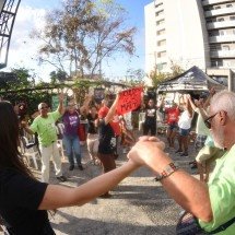 BH: evento de reconstrução da Casa do Saber termina com abraço simbólico - Gladyston Rodrigues/EM/D.A Press