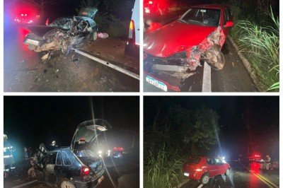 O condutor do Gol de 54 anos não possuía habilitação e foi preso em flagrante -  (crédito: PMRv/Reprodução)