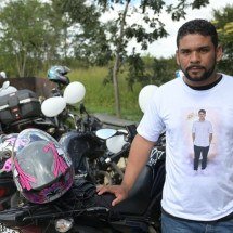 Motociclista morto por caminhonete comemorava aniversário e casamento - Leandro Couri/EM