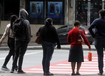 Segunda-feira (13/4) começa com temperaturas baixas em BH
       -  (crédito: Jair Amaral/EM/D.A Press)