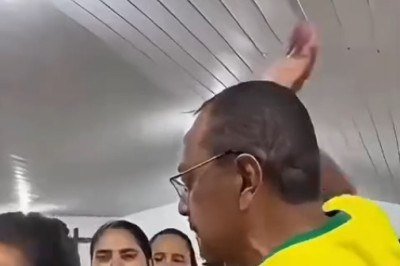 Vídeo de IA simula agressão de pastores contra mulheres de camisa do PT -  (crédito: Reprodução/ Redes Sociais )