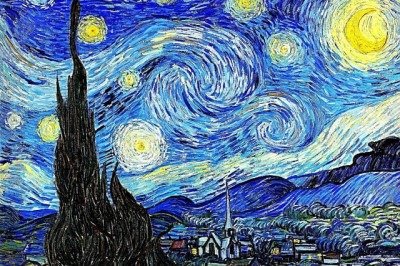 Pintada por Van Gogh em 1889, durante sua estadia em Saint-Rémy-de-Provence, “A Noite Estrelada” expressa o turbulento estado emocional do artista. Estudos recentes indicam que a obra também revela sensibilidade intuitiva a fenômenos físicos.
 -  (crédito: Pixabay/Prawny)