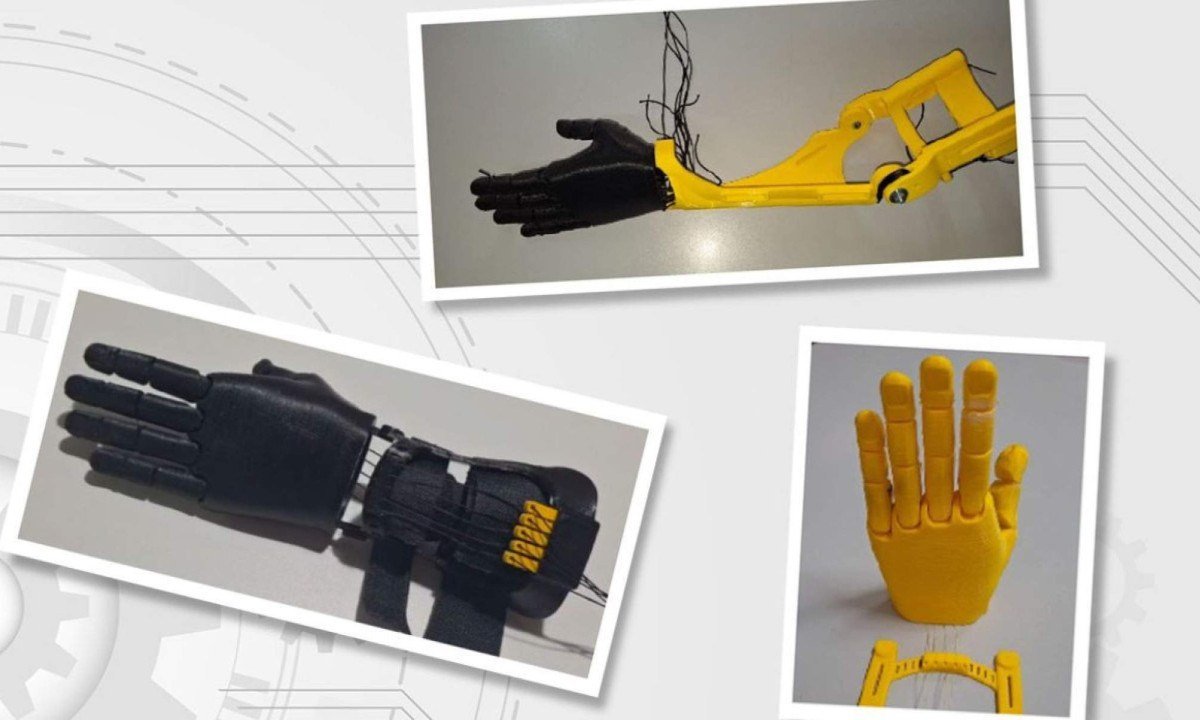 Pr&oacute;tese foi criada com impress&atilde;o 3D