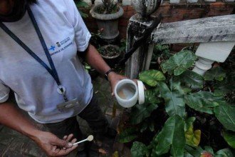 Levantamento da SES-MG aponta 422 municípios em situação de alerta e 184 em risco de infestação do Aedes aegypti -  (crédito: Leandro Couri/EM/D.A Press)