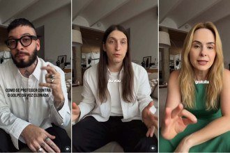 Influenciador se transformou no influenciador Felca e em Ana Paula, do BBB 26, para mostrar riscos de golpes com IA -  (crédito: Redes sociais)