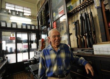 Edmar em 2013, no interior da Casa Salles, no Hipercentro de BH
       -  (crédito:  Cristina Horta/EM/D.A.Press)